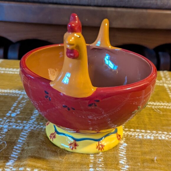 Baja Collection by Home Studio Chicken Accent Bowl - Picture 2 of 5